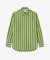 オーバーサイズストライプポプリンシャツ