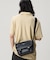 オシアン レザーフラップ ショルダーバッグ