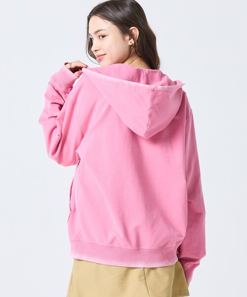 ヴィンテージエフェクト ロゴジップフーディー｜ラコステの通販｜&mall