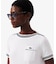 フランスメイド レース調リブニットボーダー ボートネックTシャツ