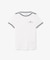 フランスメイド レース調リブニットボーダー ボートネックTシャツ