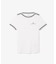 フランスメイド レース調リブニットボーダー ボートネックTシャツ