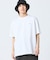二層構造 消臭 速乾 UVカット ワンポイント アウトラインロゴクルーネック半袖Tシャツ