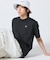 二層構造 消臭 速乾 UVカット ワンポイント アウトラインロゴクルーネック半袖Tシャツ
