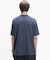 二層構造 消臭 速乾 UVカット ワンポイント アウトラインロゴクルーネック半袖Tシャツ