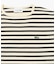 スクエアネックボーダー長袖Tシャツ