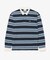 ボーダーラグビー鹿の子地ポロシャツ