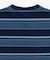 インディゴボーダー Tシャツ