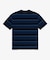 インディゴボーダー Tシャツ