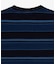 インディゴボーダー Tシャツ