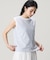 ノースリーブボーダーTシャツ