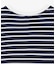 ノースリーブボーダーTシャツ