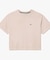 クロップド丈 ピグメントダイTシャツ