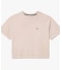 クロップド丈 ピグメントダイTシャツ