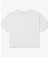 クロップド丈 ピグメントダイTシャツ