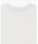 クロップド丈 ピグメントダイTシャツ