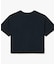 クロップド丈 ピグメントダイTシャツ