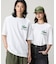 ヴィンテージ ロゴプリント ルーズフィットTシャツ