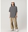 【オンライン限定】LACOSTE  ボーダー リンガーネック 半袖Tシャツ