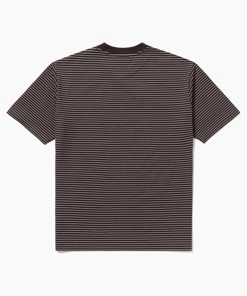 オンライン限定】LACOSTE ボーダー リンガーネック 半袖Tシャツ