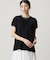 【オンライン限定】LACOSTE オーバーサイズ フレンチスリーブ サイドスリット クルーネックTシャツ