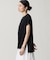 【オンライン限定】LACOSTE オーバーサイズ フレンチスリーブ サイドスリット クルーネックTシャツ