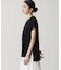 【オンライン限定】LACOSTE オーバーサイズ フレンチスリーブ サイドスリット クルーネックTシャツ