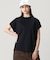 【オンライン限定】LACOSTE オーバーサイズ フレンチスリーブ サイドスリット クルーネックTシャツ