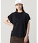 【オンライン限定】LACOSTE オーバーサイズ フレンチスリーブ サイドスリット クルーネックTシャツ