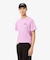 テニスコートバックプリントTシャツ