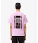 テニスコートバックプリントTシャツ