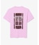 テニスコートバックプリントTシャツ
