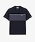 配色パイピングパネルボーダーTシャツ