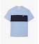 配色パイピングパネルボーダーTシャツ