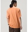 配色ネックリブリンガーネックTシャツ
