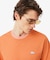 配色ネックリブリンガーネックTシャツ