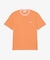 配色ネックリブリンガーネックTシャツ