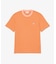 配色ネックリブリンガーネックTシャツ