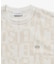 クールマックスブランドネームロゴ総柄Tシャツ