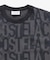 クールマックスブランドネームロゴ総柄Tシャツ