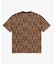 クールマックスブランドネームロゴ総柄Tシャツ