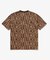 クールマックスブランドネームロゴ総柄Tシャツ