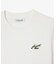 スクリプトロゴネームパッチエッセンシャルTシャツ