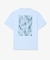 テニスボールグラフィックプリントTシャツ