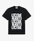 リピートロゴプリントコットンTシャツ