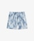 グラフィックプリントタフタショーツ