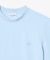 ジャカードブランドネームネック鹿の子Tシャツ