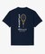 テニスグラフィックプリントTシャツ