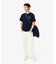テニスグラフィックプリントTシャツ