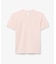 スカラップエッジデザイン フリルフェミニン半袖Tシャツ